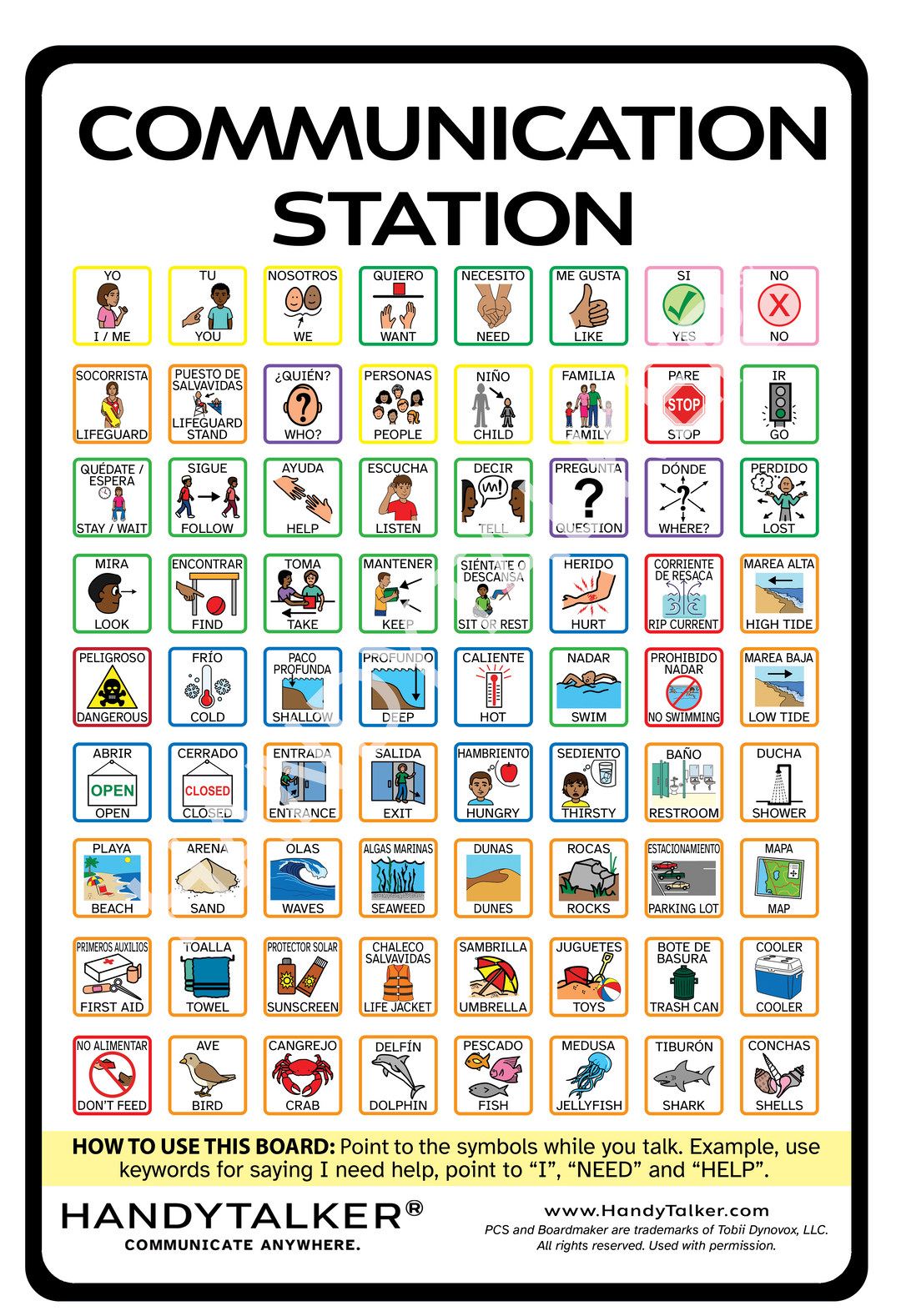 HandyTalker® Elite: Beach Communication Stations
