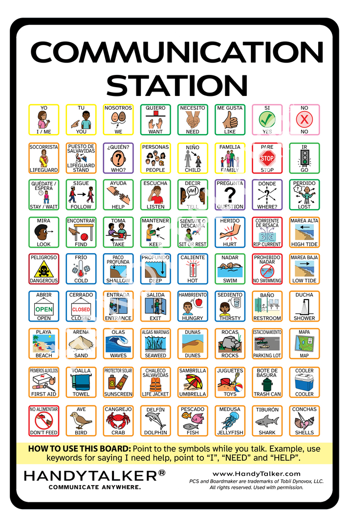 HandyTalker® Elite: Beach Communication Stations