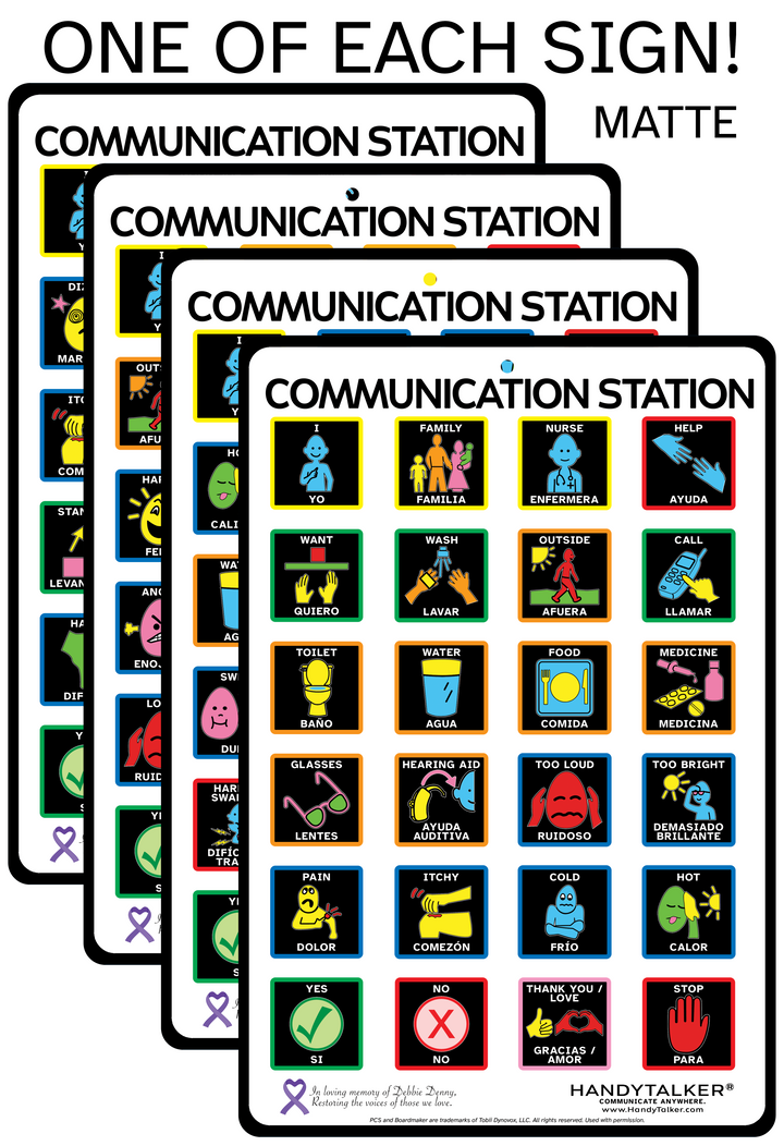 HandyTalker® Elite: Bilingual Nursing Home Facility Communication Stations