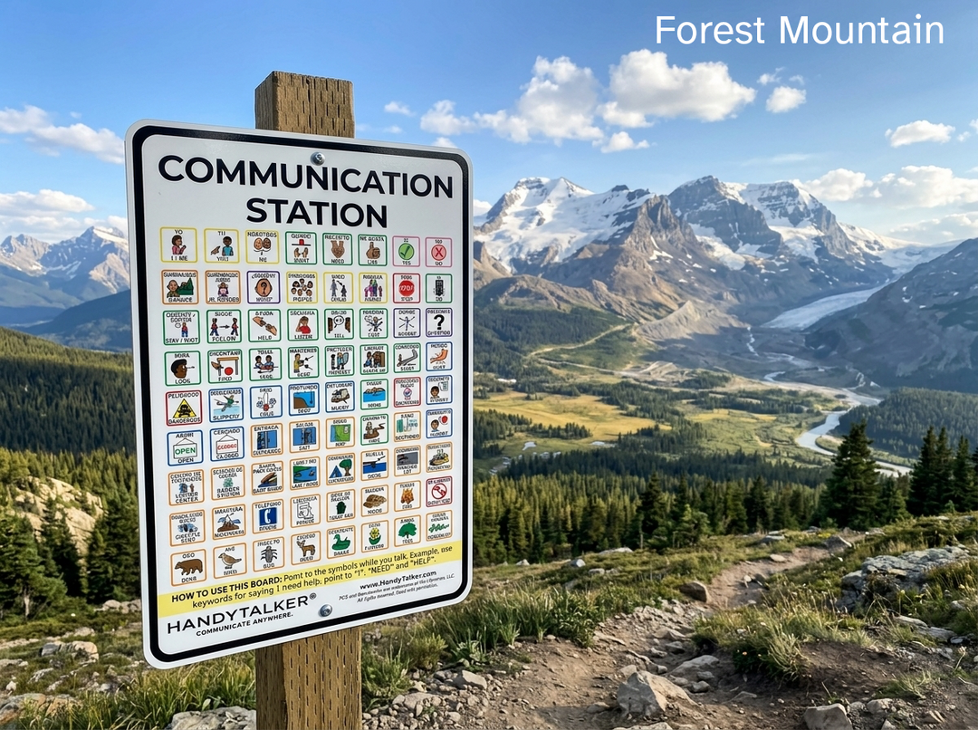 HandyTalker® Elite: Parks & Wilderness Communication Stations- Multiple environment types available!