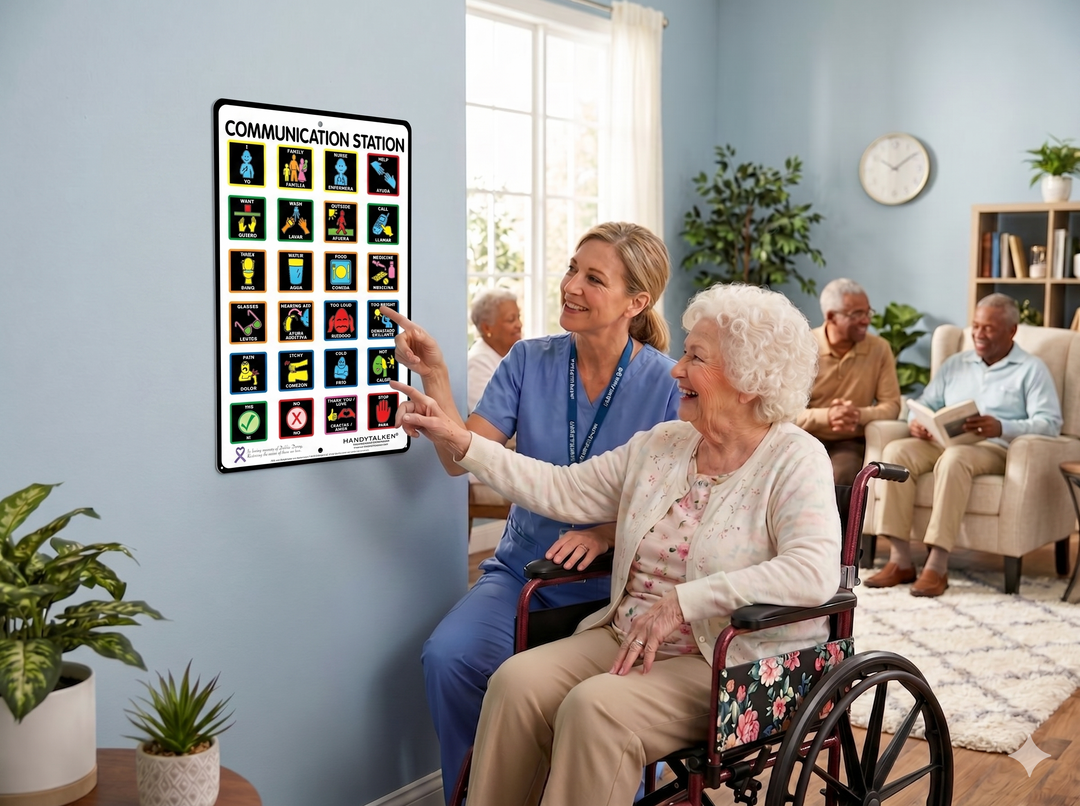 HandyTalker® Elite: Bilingual Nursing Home Facility Communication Stations
