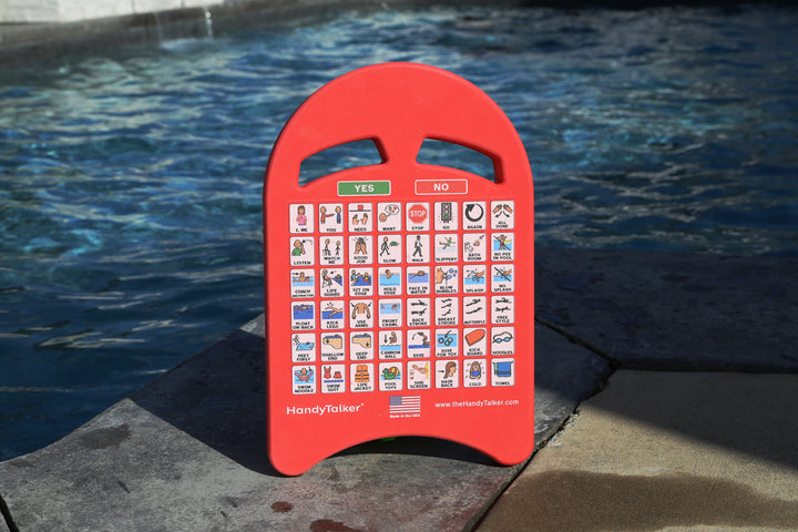 HandyTalker Swim Lesson Communication Kickboard