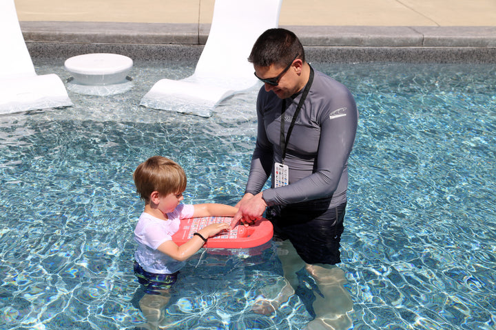 HandyTalker Swim Lesson Communication Kickboard