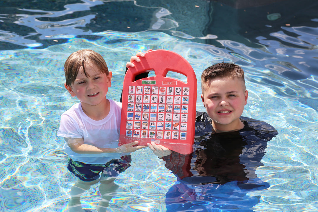 HandyTalker Swim Lesson Communication Kickboard