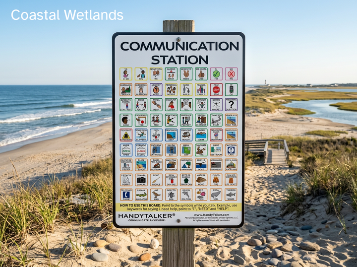 HandyTalker® Elite: Parks & Wilderness Communication Stations- Multiple environment types available!