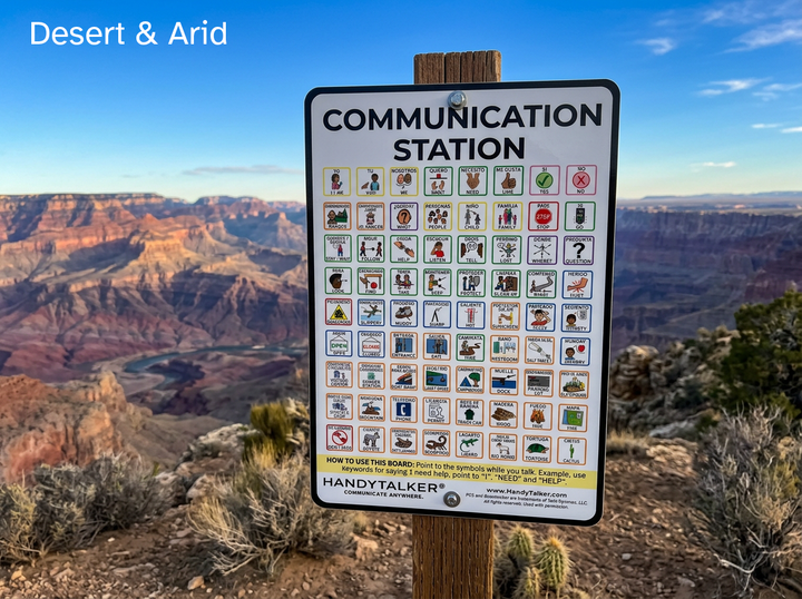 HandyTalker® Elite: Parks & Wilderness Communication Stations- Multiple environment types available!