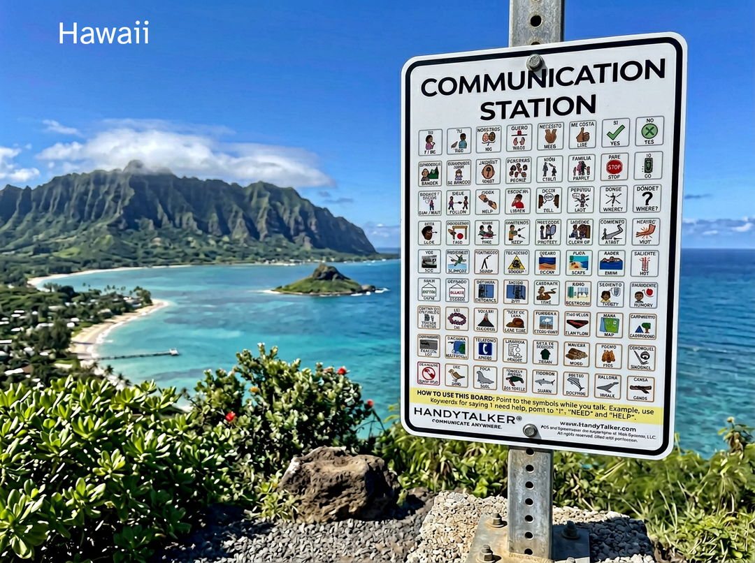 HandyTalker® Elite: Parks & Wilderness Communication Stations- Multiple environment types available!