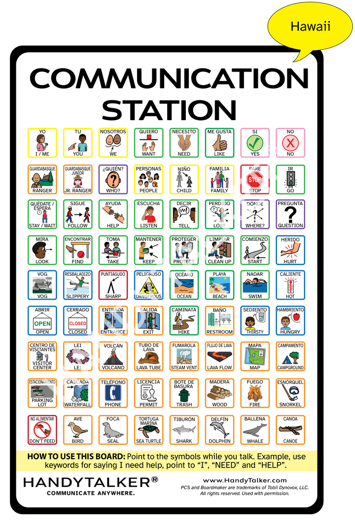 HandyTalker® Elite: Parks & Wilderness Communication Stations- Multiple environment types available!