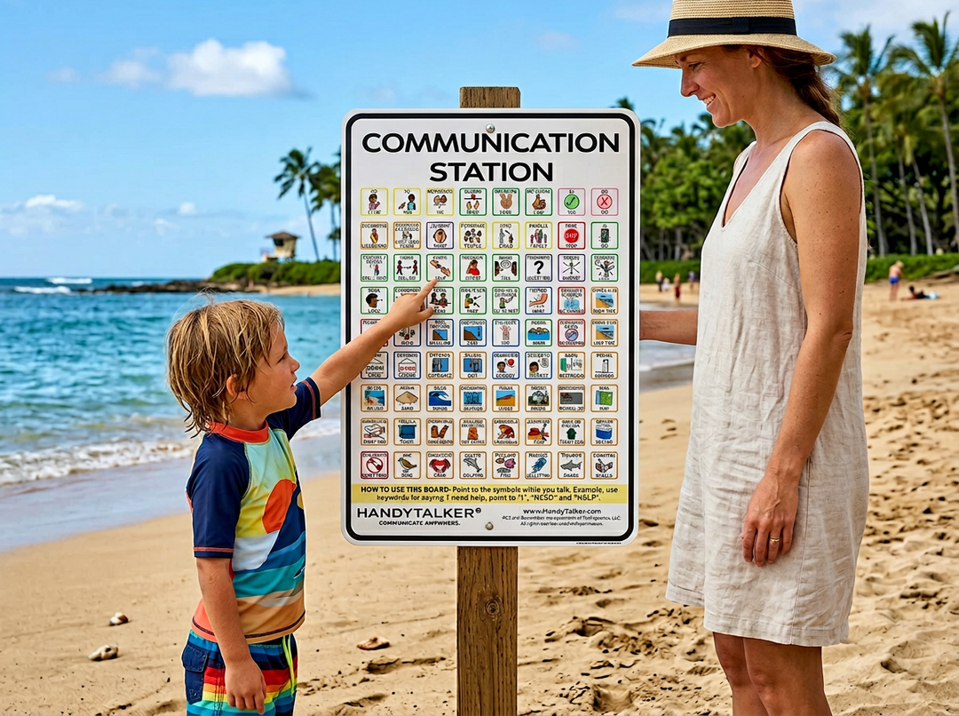 HandyTalker® Elite: Beach Communication Stations