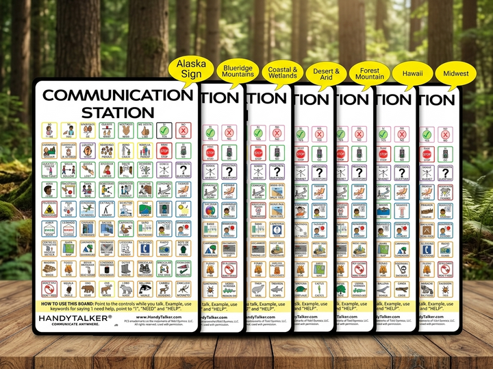HandyTalker® Elite: Parks & Wilderness Communication Stations- Multiple environment types available!