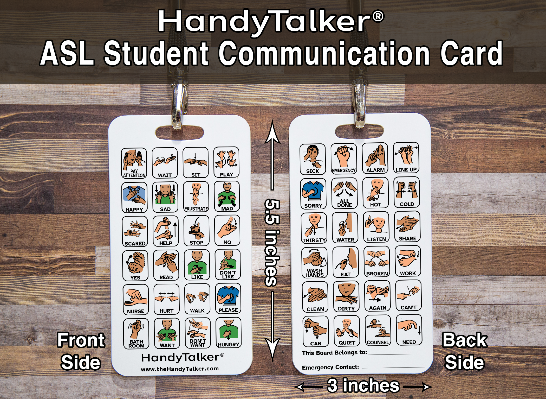 HandyTalker™ Around Town AAC Portable Device – Coatney Creations